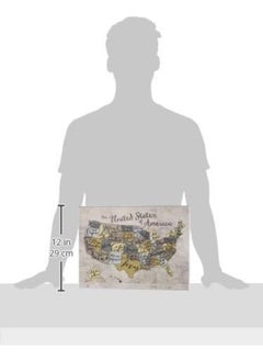 Stupell Industries Stupell Industries The Kids Room by United States Map Typography Art Wall Plaque  - Image 2