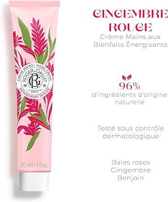ROGER & GALLET RogerGallet Gingembre Rouge Hand Cream 30ml - Image 2