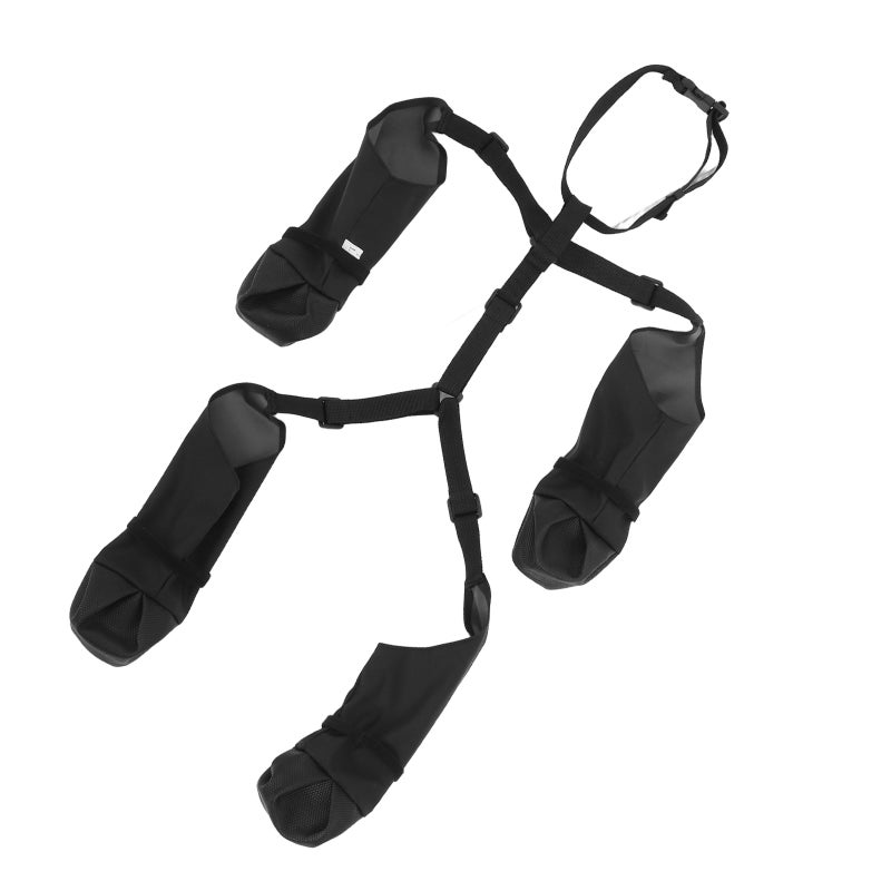 Dog Boot: Anti- Pet Boots For Rain Snow - Comfortable Large Dog Walking Shoes - Protective Puppy Shoes For Outdoor Activities - Image 3