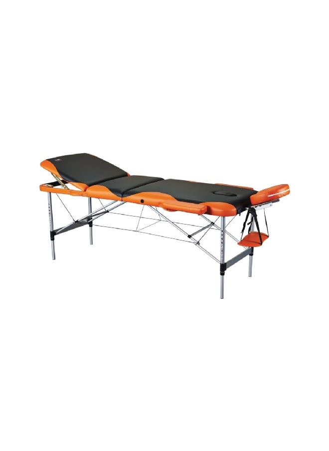 بودي سكلبتشر BM-1320EBO طاولة لتدليك الجسم سريعة التركيب مع حقيبة للحمل أسود وبرتقالي 8.8 * 5.5 * 2.9 بوصة  - Image 1