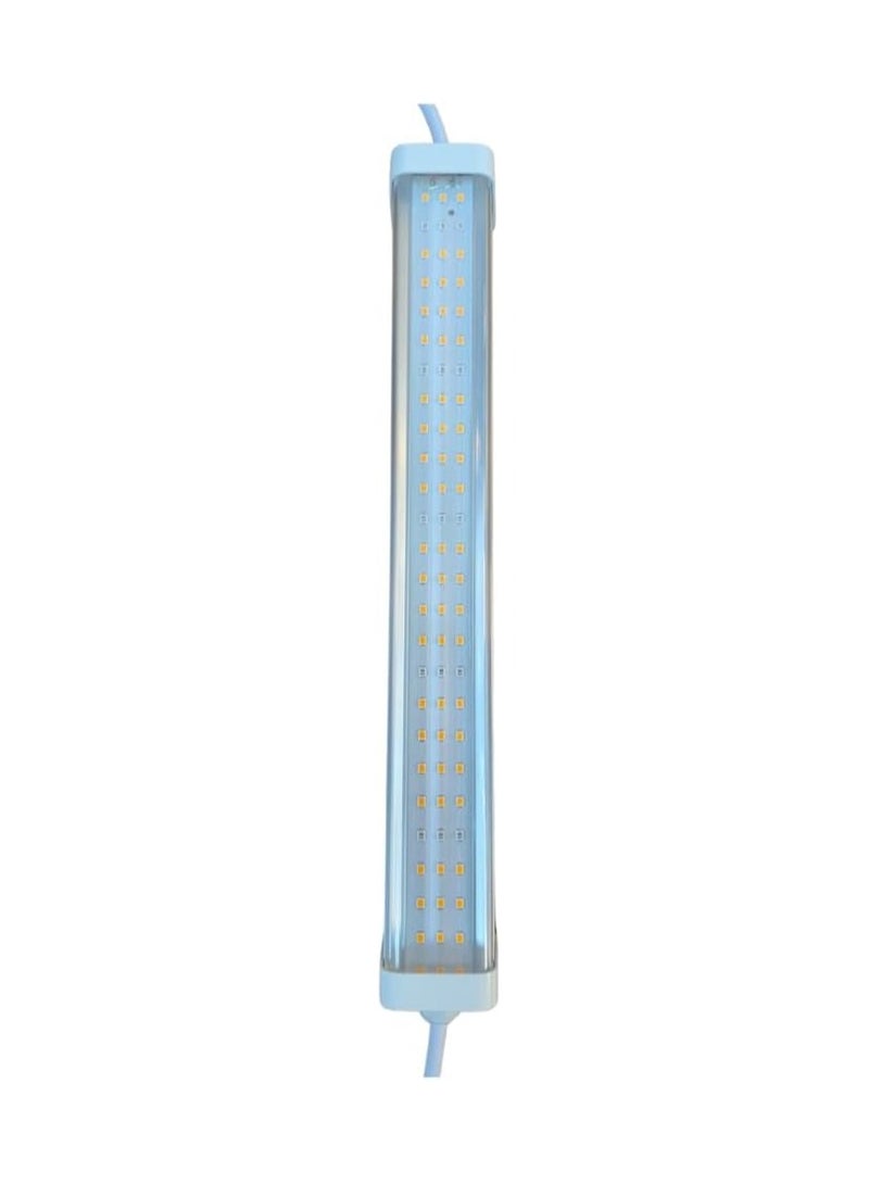 ماركة غير محددة مصباح نمو LED T12 10W طيف كامل – LEDs بيضاء وحمراء (4:1)، مقاوم للماء IP65، 300mm، 78 LED، مصباح نباتي مدمج للفراولة والمحاصيل المثمرة  - Image 1