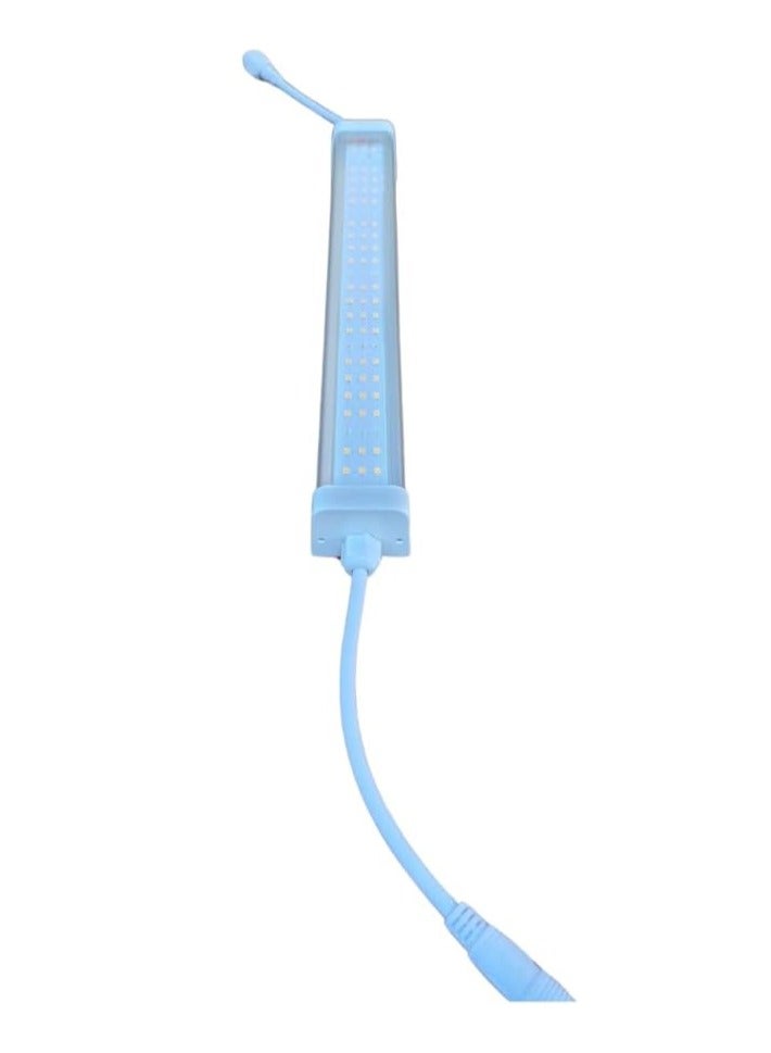 ماركة غير محددة مصباح نمو LED T12 10W طيف كامل – LEDs بيضاء وحمراء (4:1)، مقاوم للماء IP65، 300mm، 78 LED، مصباح نباتي مدمج للفراولة والمحاصيل المثمرة  - Image 2