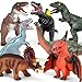 SUGFUT 7PC Big Dinosaur Toys Boys Girls Ages 35 - Image 2
