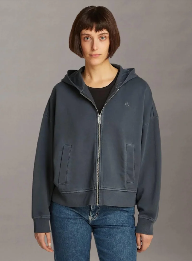 كالفن كلاين جينز هودي بسحاب