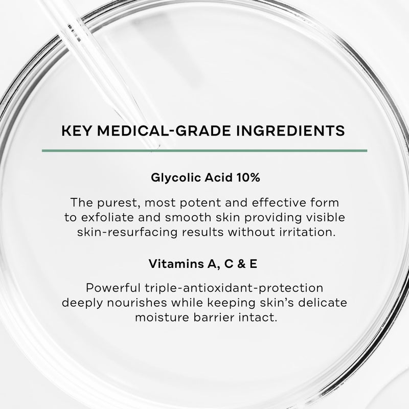 Replenix Glycolic Acid Resurfacing Facial Cleanser, Gentle Medical Grade Exfoliating Face Wash for Skin Discoloration (6.7 fl. oz) - Image 3