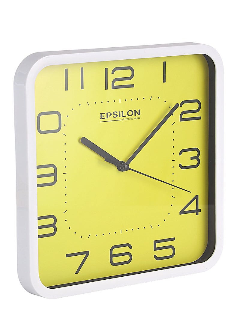 Epsilon Epsilon Wall Clock- EPSWC1564 Square Shaped, Wall-Mounted  - Image 2