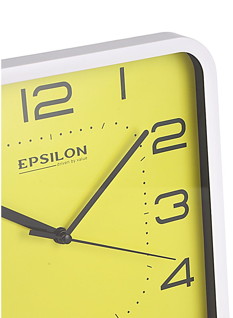 Epsilon Epsilon Wall Clock- EPSWC1564 Square Shaped, Wall-Mounted  - Image 3