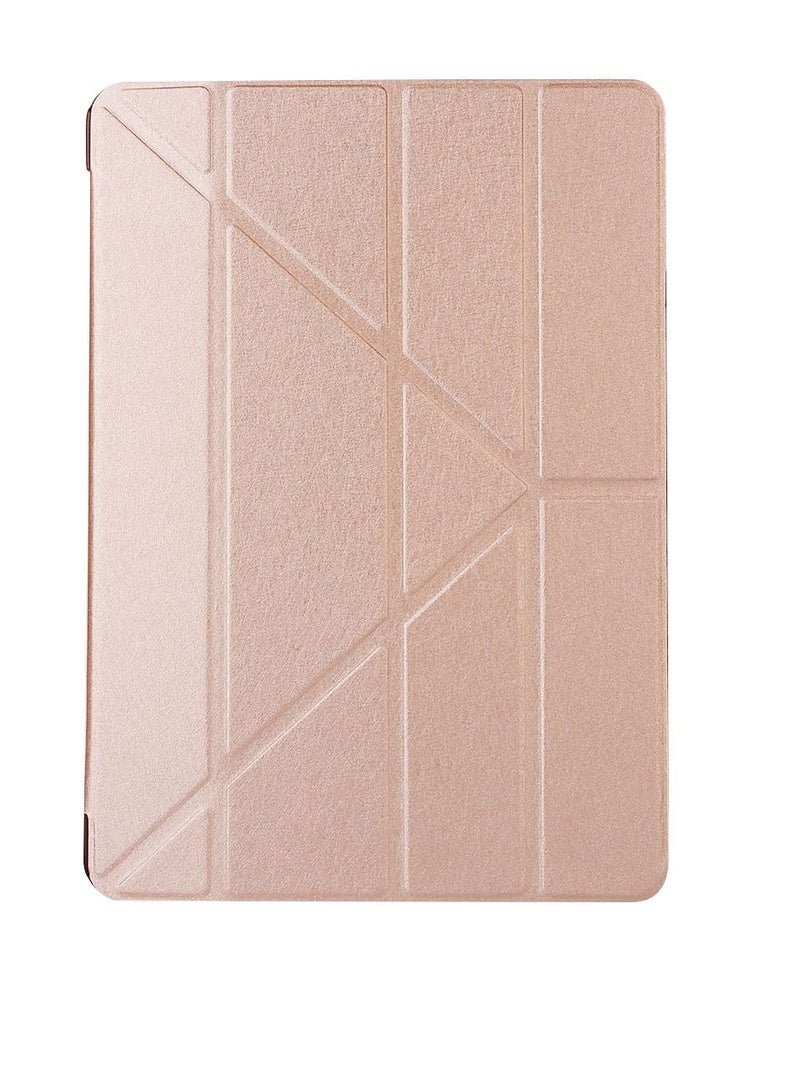 Loquat Rose gold IPad Deformation Protective Cover