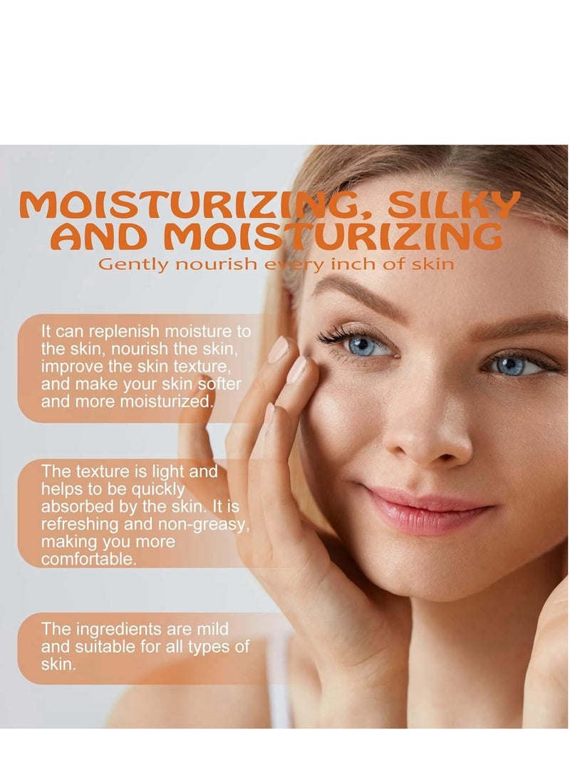 WEST MONTH The Glow Whipped Multi-Oil Body Butter,Body Moisturiser,Skin Tightening Cream Body,Getter Multi-Oil Body Butter,Body Creams for Women,Dry Skin Cream for Body,Firming Body Butter,Body firming cream100g - Image 3
