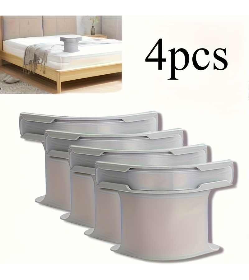 4 Pack Bed Sheet Fasteners Sheet Locks For All Mattress Sizes One Set Of Four - Image 1