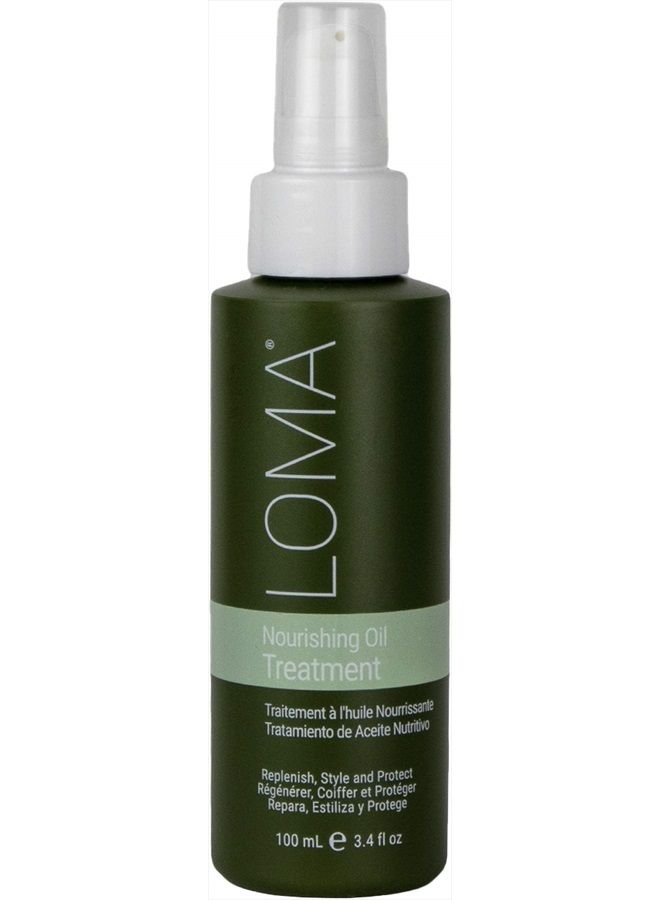 Loma Hair Care Nourishing Oil Treatment, 3.4 Fl Oz - Image 1