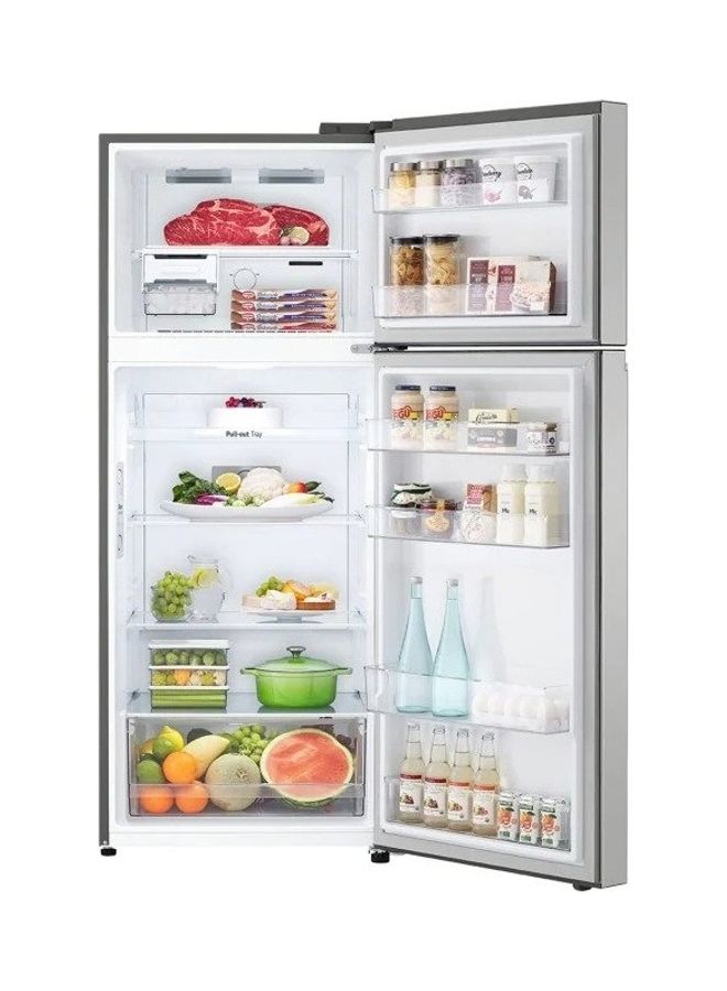 LG 395L Net Capacity, New Smart Inverter Top Freezer Door Cooling Multi Air Flow Smart Diagnosis GN-B522PLGB Platinum Silver - Image 2