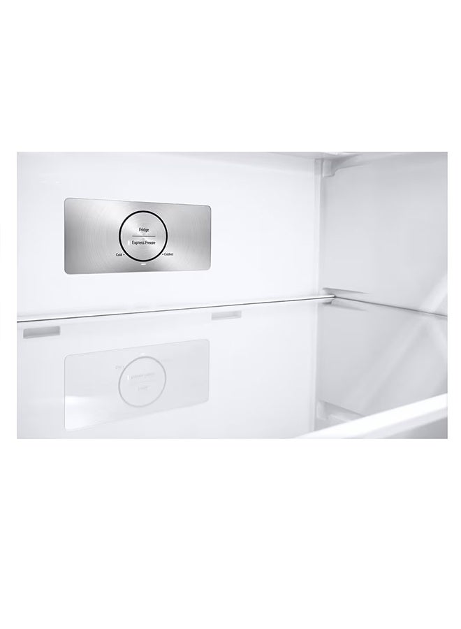 LG 395L Net Capacity, New Smart Inverter Top Freezer Door Cooling Multi Air Flow Smart Diagnosis GN-B522PLGB Platinum Silver - Image 5