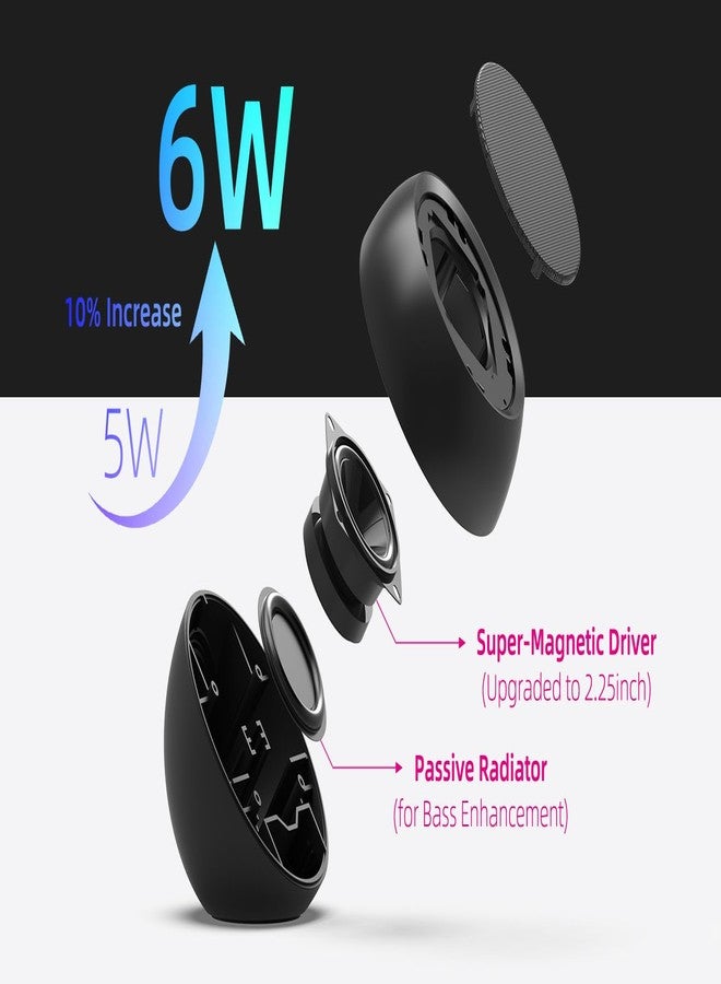 XKX [Upgraded] USB Computer Speakers for Desktop/ PC/ Laptop | Small Plug-n-Play External Speakers with Crystal-Clear Sound, Loud Volume, Rich Bass, Compatible with Windows/macOS/ChromeOS/Linux - Portable - Image 3