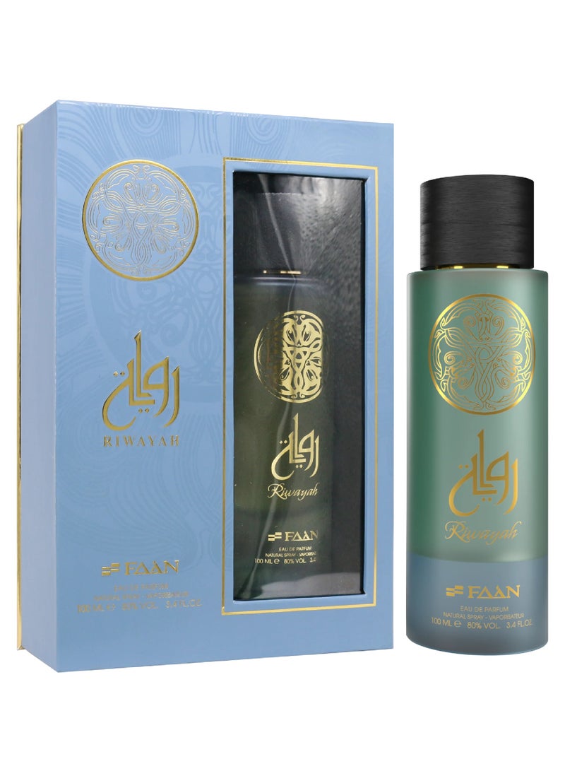 Faan Riwayah Eau De Parfum For Men - 100 ML - Image 1