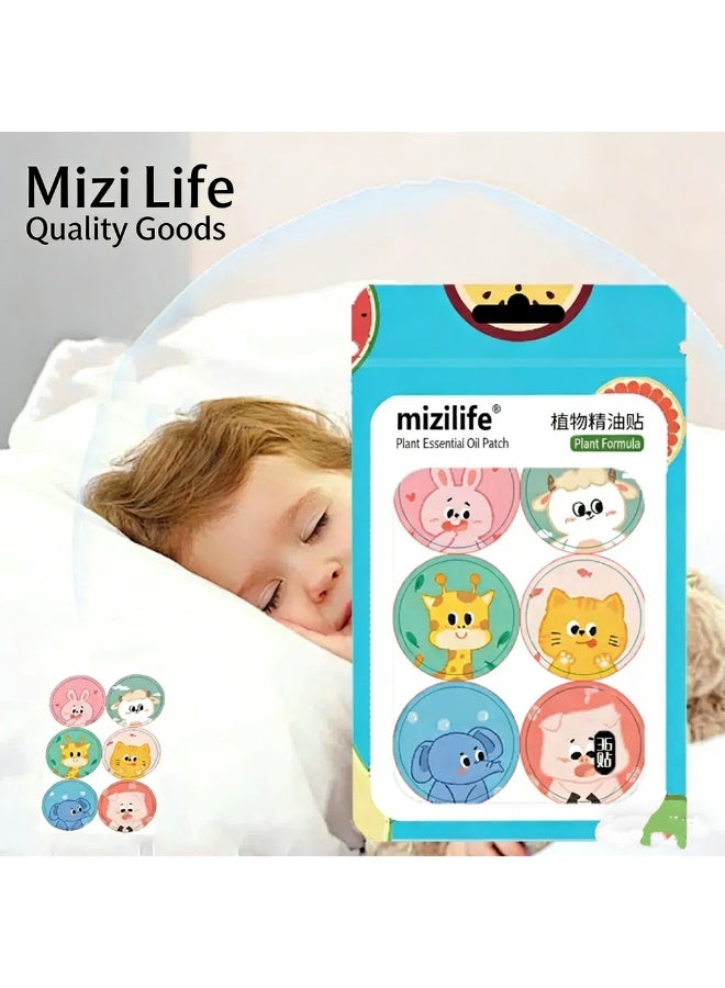 Mizi Strong Edition Mosquito Repellent Stickers, 108 Pcs Natural Patches for Kids and Adults, Anti-Mosquito Cartoon for Outdoor Camping Traveling Fishing - Image 3