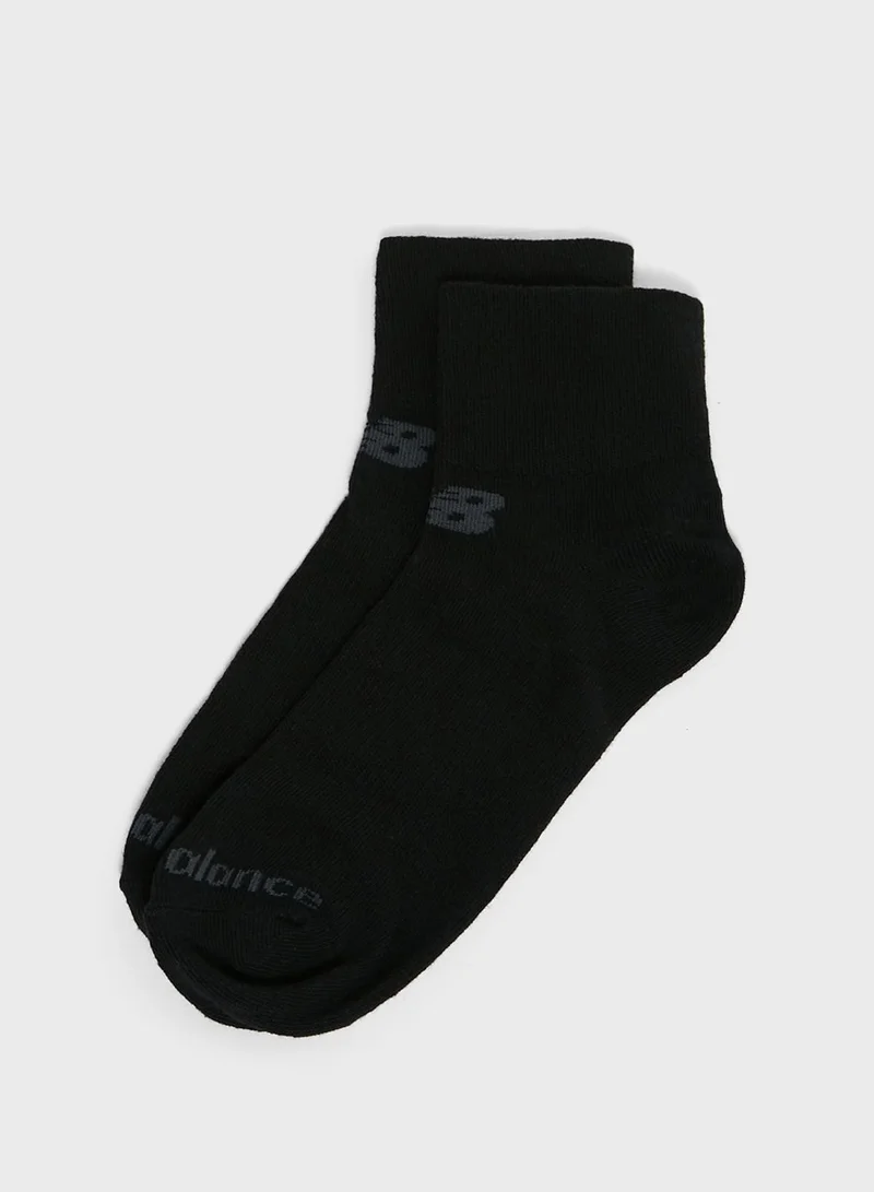 New Balance 2 Pack No Show Knit Socks
