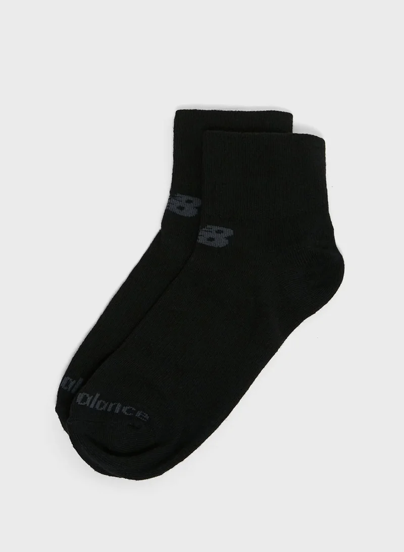 New Balance 2 Pack No Show Knit Socks