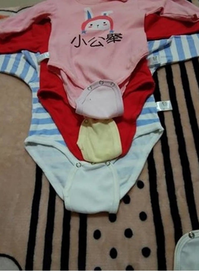 Jinyu 10pcs Bodysuit Extender Onesie Extenders Jumpsuit Extend Body Extender Push Button Baby100 colorful hairband(Not applicable to all products - Image 5