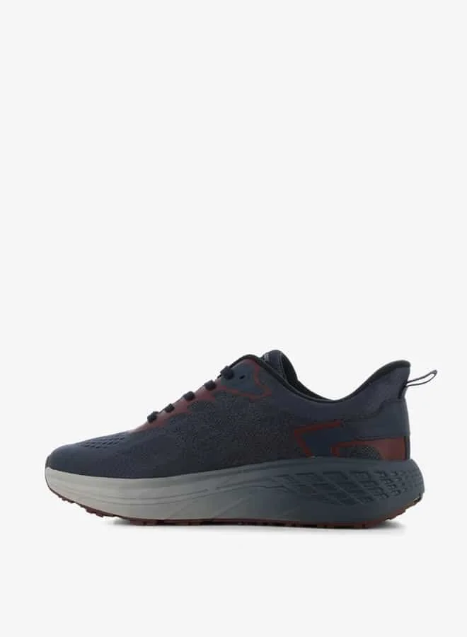 اس جي Men's Logo Detail Lace-Up Low Ankle Sneakers