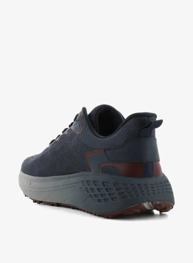 اس جي Men's Logo Detail Lace-Up Low Ankle Sneakers