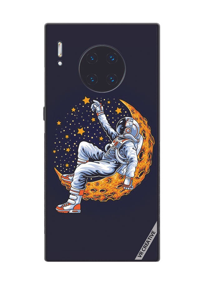 VR CREATIVE Protective Case Cover For Huawei Mate 30 Pro Astranaut4 Design Multicolour - Image 1