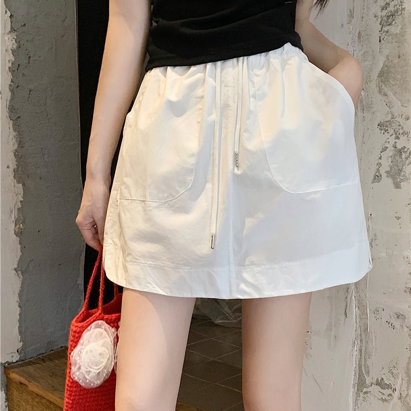 Women's Casual Cargo Skirt - Image 1