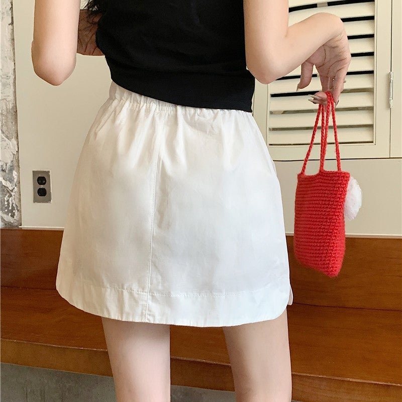 Women's Casual Cargo Skirt - Image 3