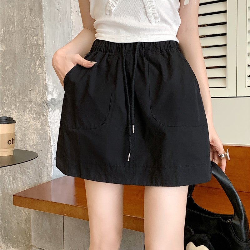 Women's Casual Cargo Skirt - Image 2
