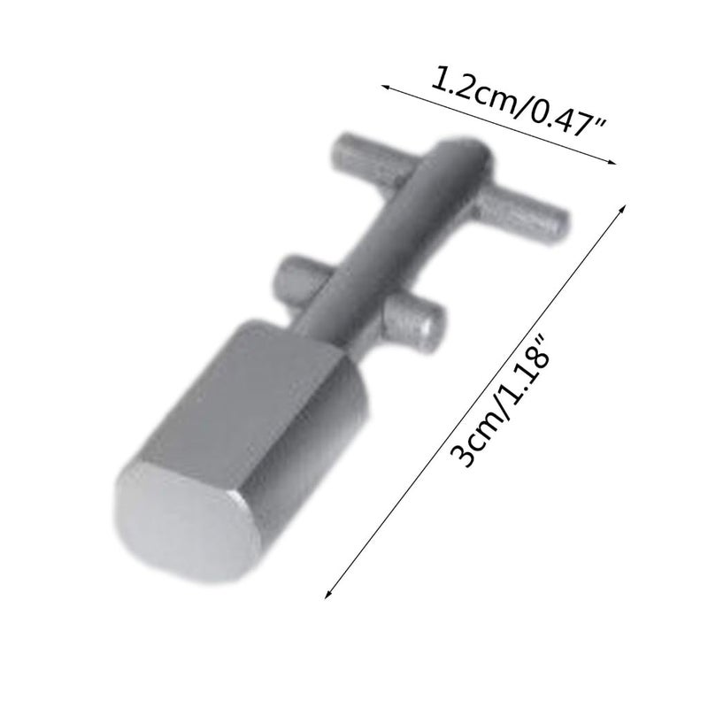 Matt Chrome Rocker Toggle Switch with Knob for Reel to Reel Tape Recorder - Image 5