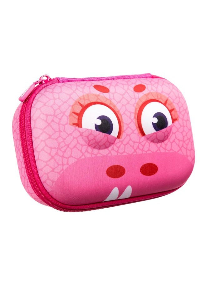 ZIPIT Wildlings Pencil Box for Girls | Pencil Case for School | Organizer Pencil Bag | Large Capacity Pencil Pouch (Pink) - Image 1