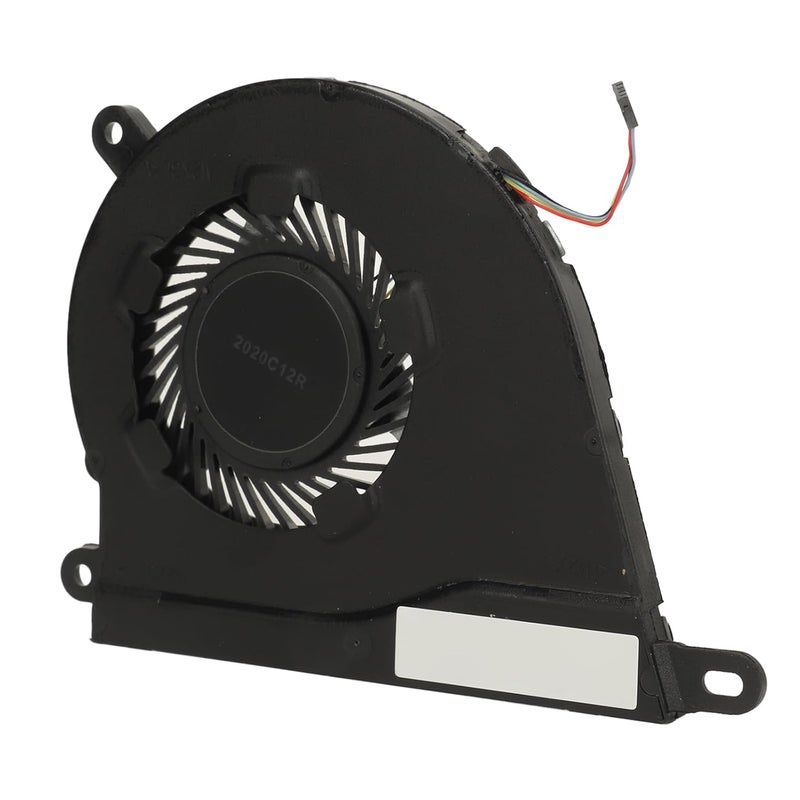 Quiet Efficient Laptop CPU Cooling Fan with 4 Pin Connector, Lightweight Durable Aluminum Alloy and ABS, Easy Installation, Excellent Replacement for HP 14S DQ 14S FQ 15S Series - Image 4
