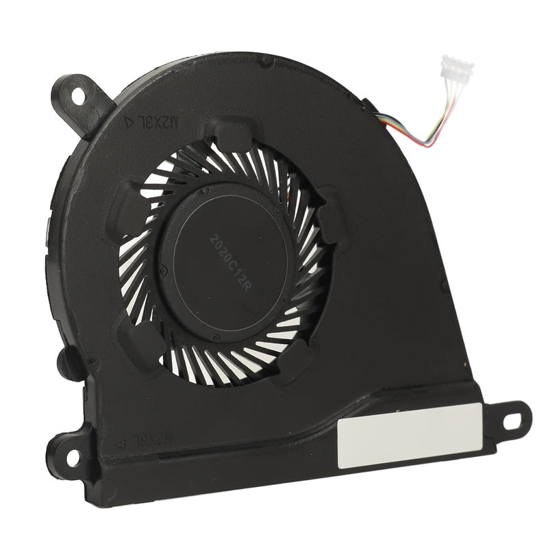 Quiet Efficient Laptop CPU Cooling Fan with 4 Pin Connector, Lightweight Durable Aluminum Alloy and ABS, Easy Installation, Excellent Replacement for HP 14S DQ 14S FQ 15S Series - Image 2