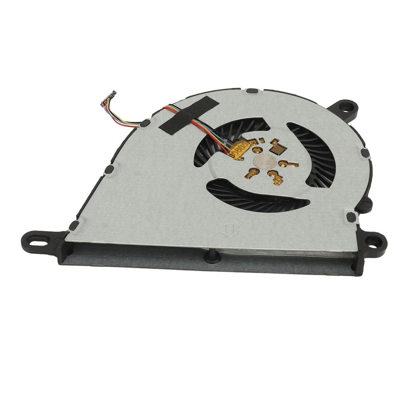 Quiet Efficient Laptop CPU Cooling Fan with 4 Pin Connector, Lightweight Durable Aluminum Alloy and ABS, Easy Installation, Excellent Replacement for HP 14S DQ 14S FQ 15S Series - Image 5