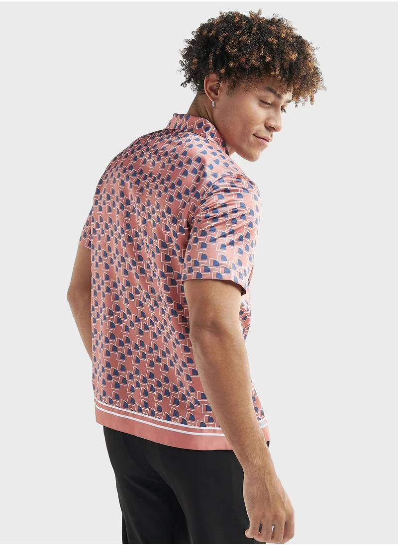 فاف Printed  Regular Fit Shirt