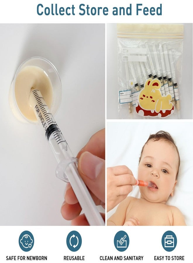 ISOPEN 50 Colostrum Collector Kits Include 3ml Colostrum Syringe with Cap, Sticker, Clear ziplock Bag and a Measuring Cup - Image 4