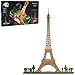 4D Build Architect Series Eiffel Tower 3D Model Kit with LED Lights Desk Dcor Adult Puzzles Easter Gift 3D Puzzles for Adults  Teens 252 Pieces for Ages 12  Up - Image 2