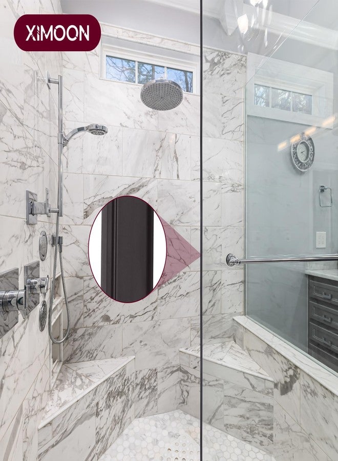 Ximoon Magnetic Strips for Shower Doors, 75 Inches Flexible Magnetic Strip Shower Insert Replacement for Framed Semi Framed Swinging Glass Shower Door - Image 5