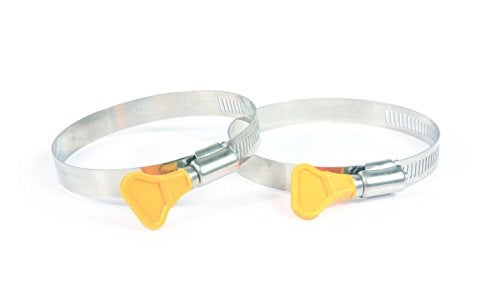 Camco 39553 RV Sewer Hose 3 TwistIt Clamps Pack of 2 - Image 1
