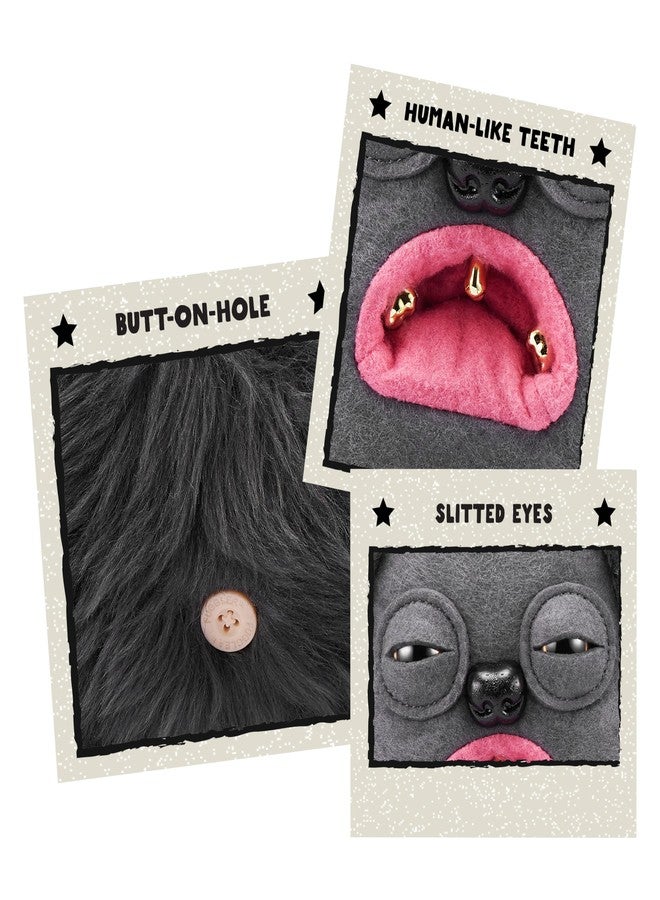 Fuggler Gold Fuggs by ZURU Funny Ugly Monster, Plush, Collectible, Toy (Hedge Grog - Eyes and Teeth) - Image 4