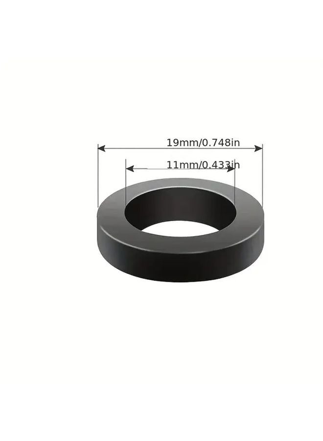 50pcs Black Rubber Washer Rings Shower Hose Sealing Gaskets Durable Flexible Plumbing - Image 3