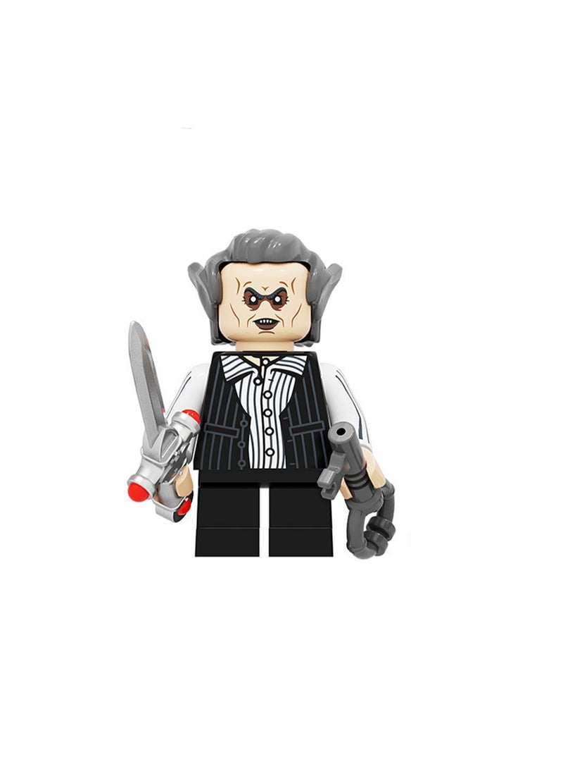 مجموعة من 8 قطع من ألعاب مكعبات البناء التعليمية للأطفال من سلسلة الأفلام للأولاد حقيبة هدايا - Image 4