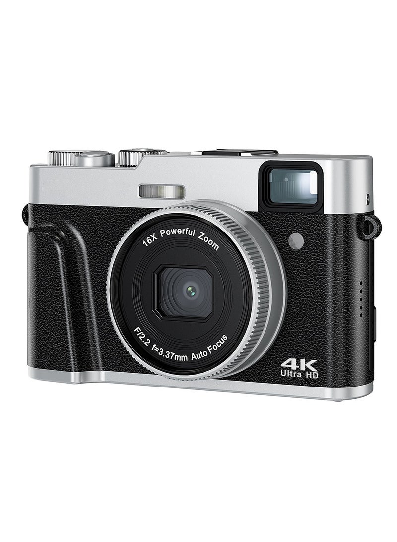 Generic 48MP 4K Camera - Autofocus Digital Camera - Anti-shake - Rechargeable Compact Mini Camera with 16X Digital - Portable Pocket Camera - Image 1