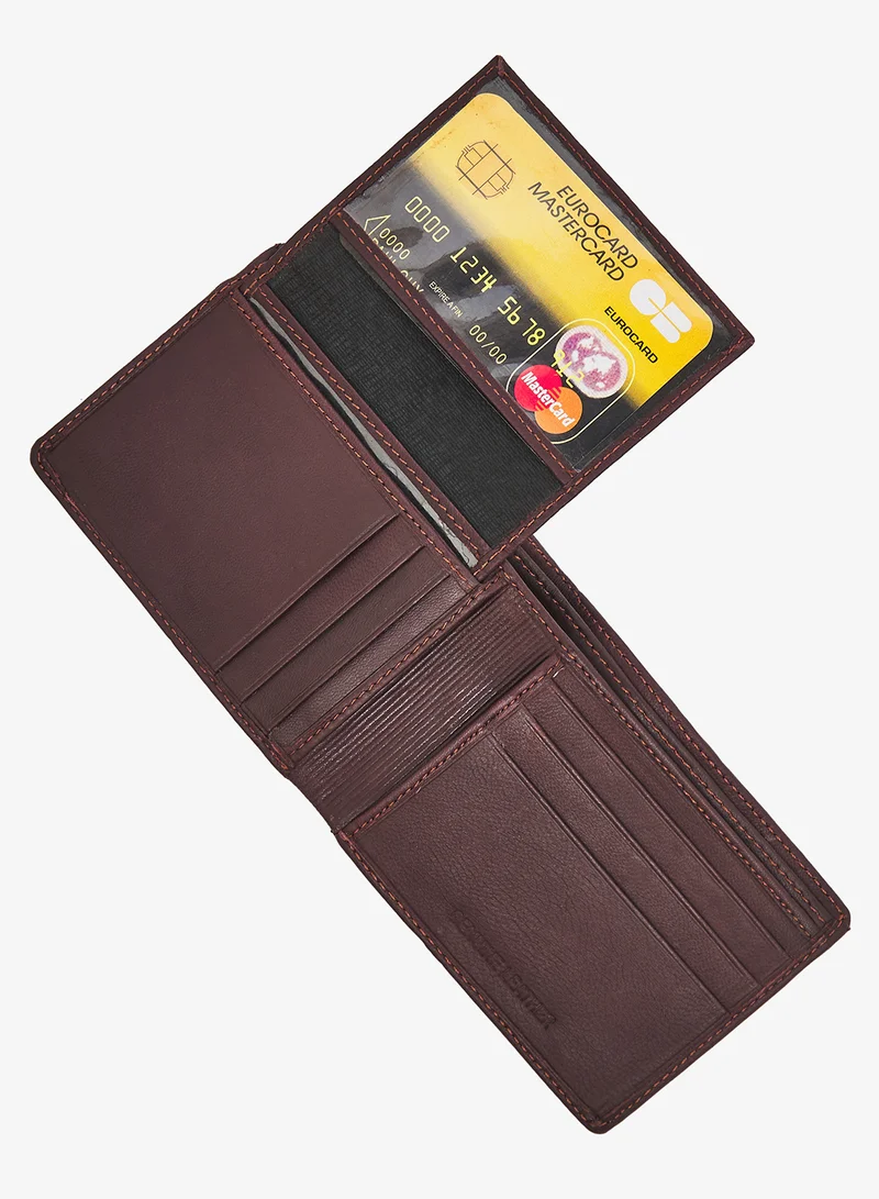 Robert Wood Horse Logo Bi Fold Wallets