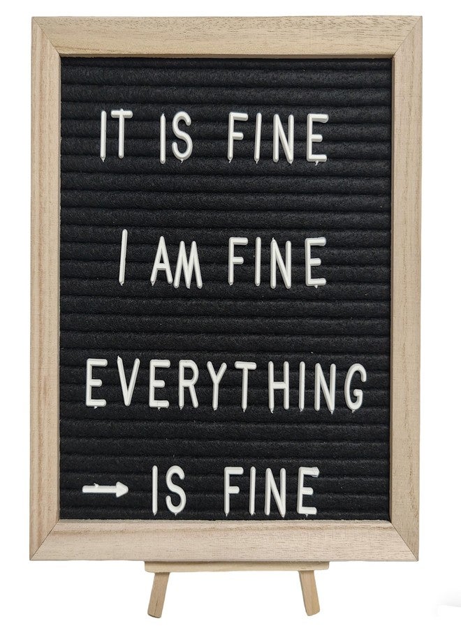 Hiflyer 9 x 9 Inch Felt Board Felt Letter Board, Changeable Message Board Word Board Letter Board Sign Bulletin Board Letters, Pregnancy Announcements Baby Announcement Sign, Valentines Day Gifts for Her - Image 1
