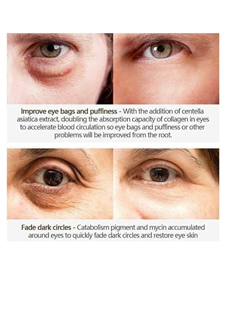 MOIKA Magic Retinol Eye Cream for Puffiness and Bags Under Eyes, Instant Results Firm Eye Tightener Anti Aging Under Eye Cream for Men Women, Reduce Fine Lines Wrinkles and Age Spots 30g - Image 5