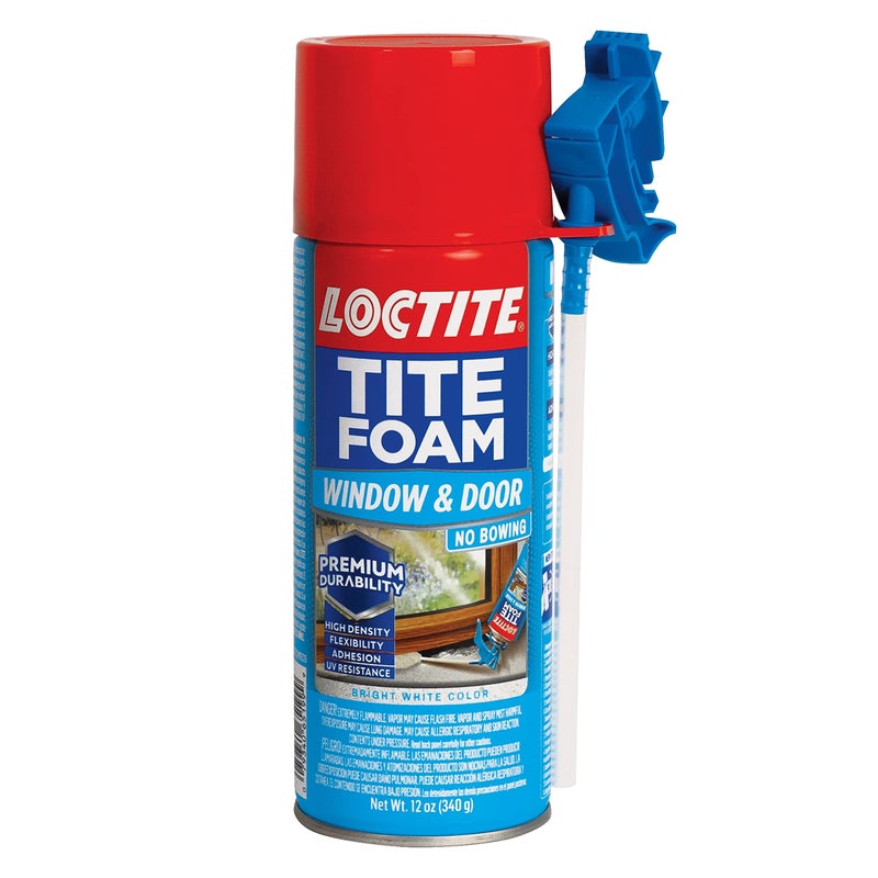 Loctite Tite Foam Window Door White Insulating Foam Sealant 12 fl oz Can 1 Pack - Image 2