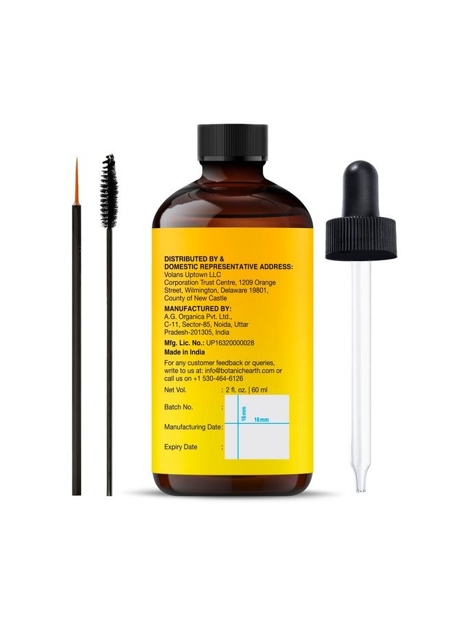 Botanic Hearth Botanic Hearth Vitamin E Oil | 100% Pure and Natural oil for Growth of Nails, Hair, Eyebrows & Eyelashes | 35,000 IU | Hair & Body Oil with Eyebrow & Eyelash Brush| 2 Fl Oz  - Image 5