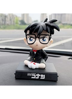 Trunkin Trunkin Detective Conan Black Bobblehead Action Figure Bobble Head  - Image 1