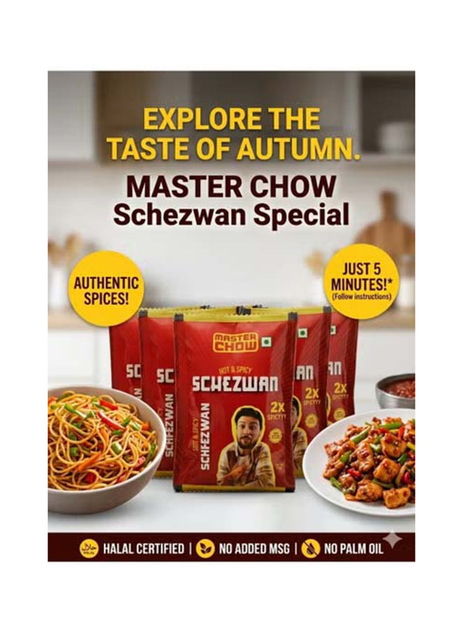 MASTER CHOW Hot & Spicy Schezwan Sachet 30g (Pack of 6) - Image 3